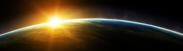 Sun Horizon Over Earth
